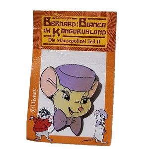 Disney Pin‎ 5452 ProPin Germany BIANCA MOUSE Rescuers Down Under MINT & CARD
